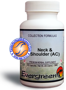 Neck & Shoulder (AC)™ by Evergreen Herbs, 100 Capsules